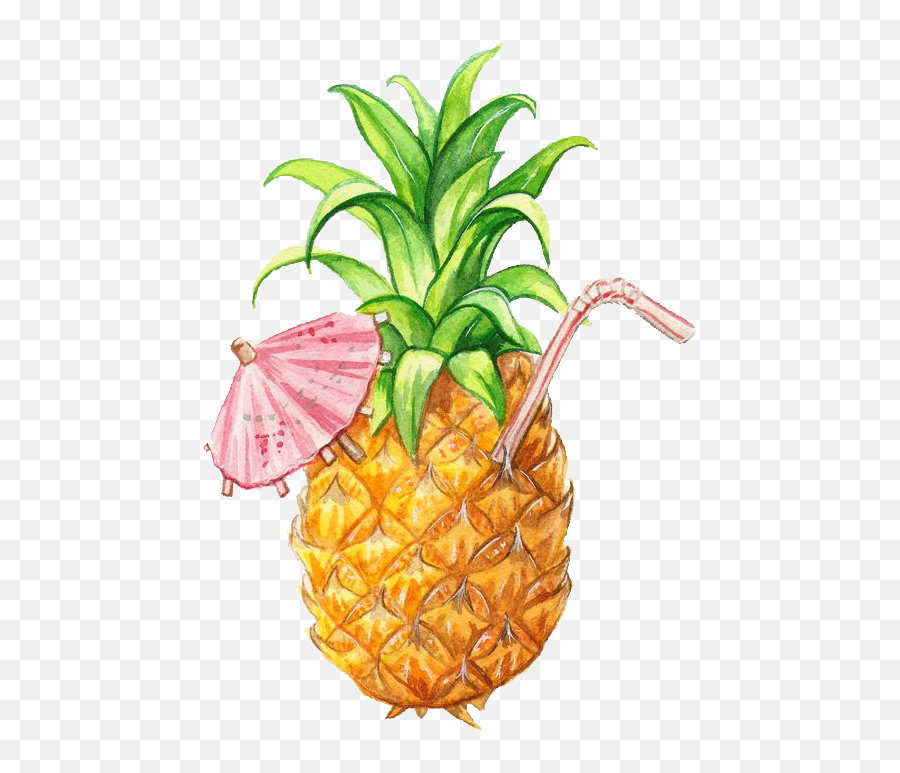 Download Smoothie Juice Fruit Drawing - Illustration Transparent Pineapple Png Emoji,Pen Pineapple Apple Pen Emoji Movie