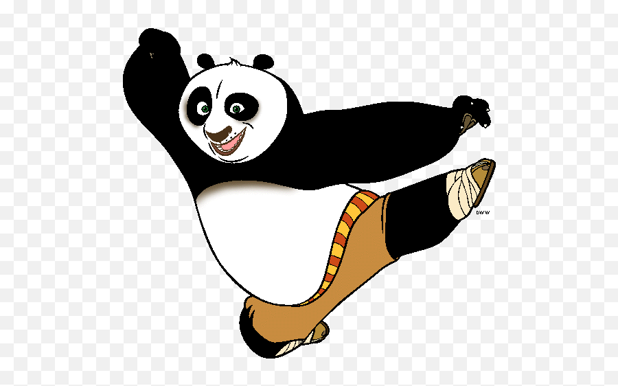 Panda Scrapbooking Scrapbook Panda Clipart Clipartwiz - Kung Fu Panda Clip Art Emoji,Kungfu Panda Emoji
