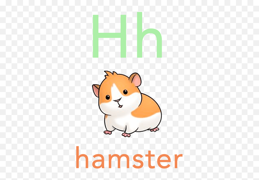 Baby Abc Flashcard - H For Hamster Flashcards For Kids Flashcards Of Hamsters Emoji,Baby Emotions