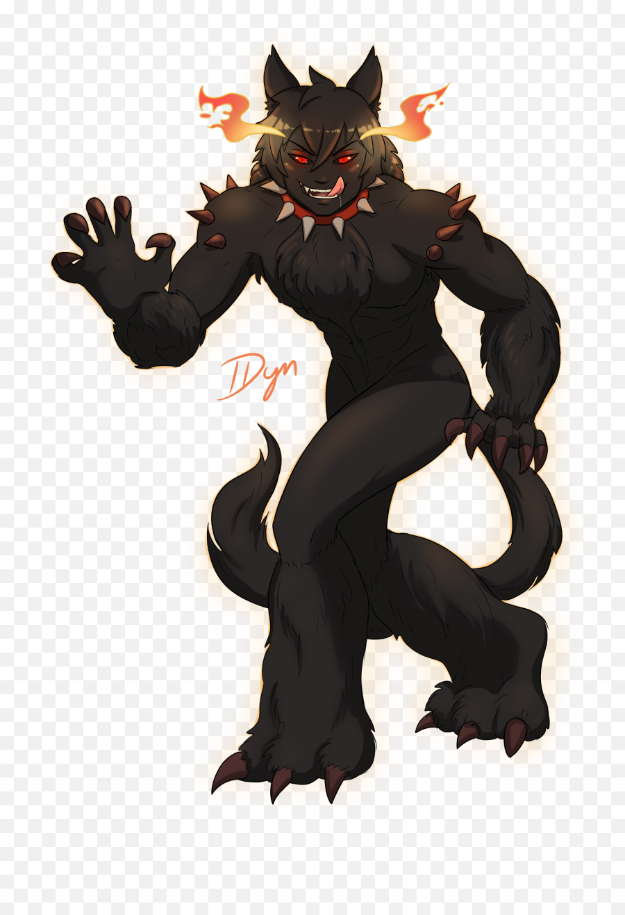 Monster Boy Encyclopedia - Monster Girl Hellhound Male Emoji,Emotion Draining Monster