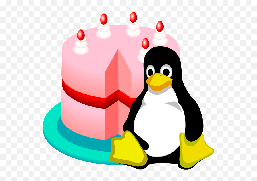 Free Happy Birthday Free Clipart Download Free Clip Art - Linux Penguin Png Emoji,Kity Emotions For Kids