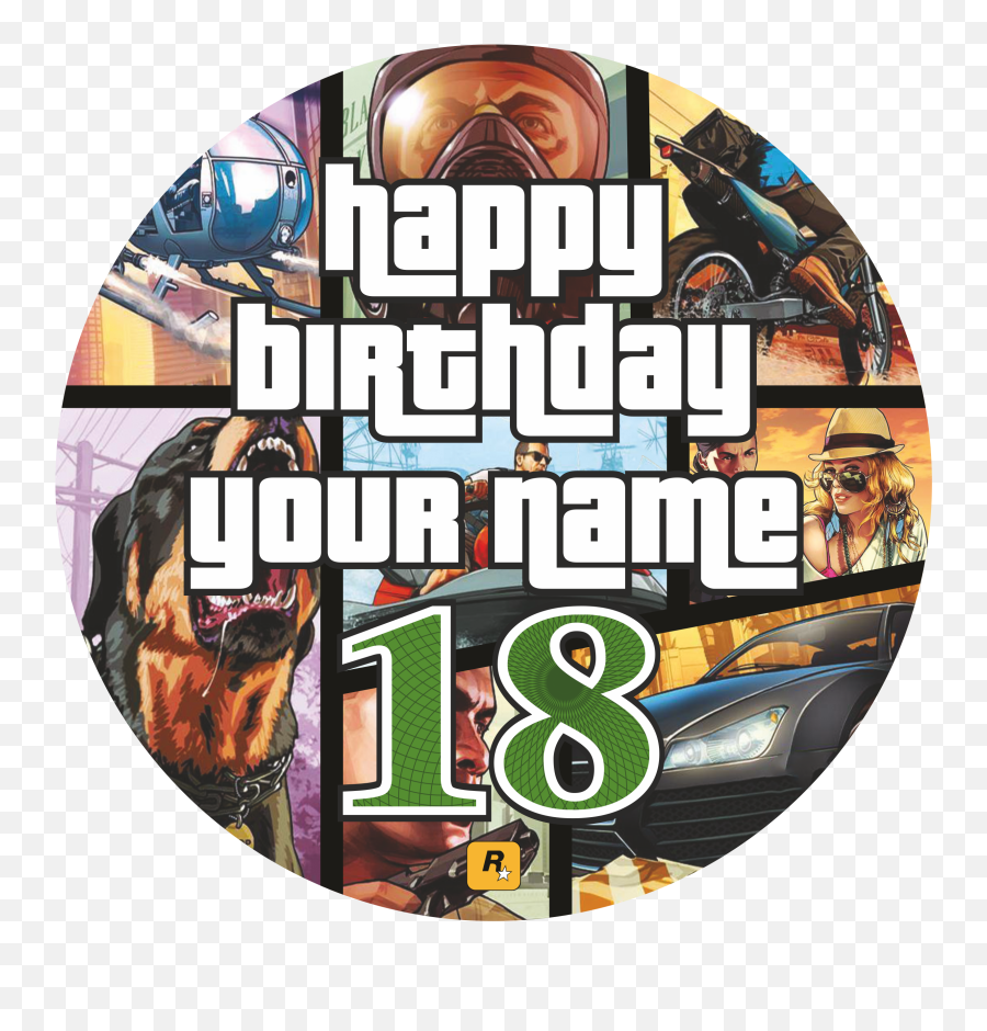 Grand Theft Auto 5 - Happy Birthday Grand Theft Auto Emoji,Grad Theft Auto 1 Without Emotion