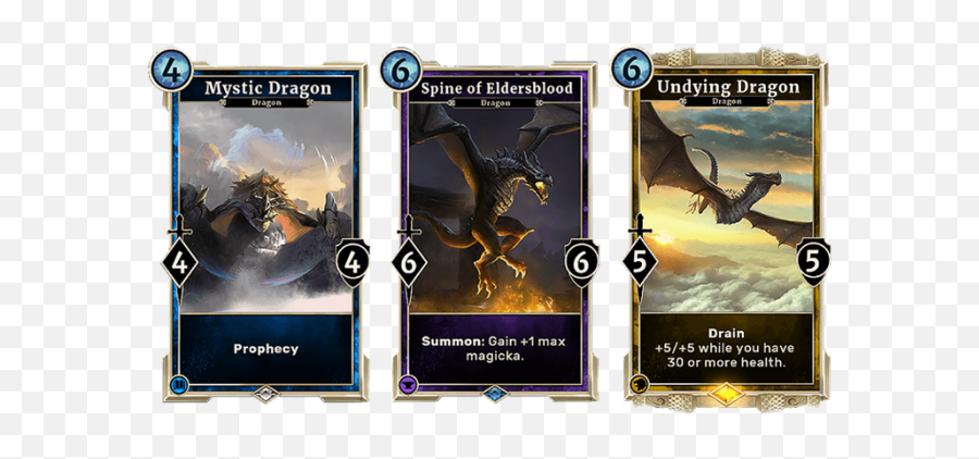 The Elder Scrolls Legends Heroes Of Skyrim Expansion New - Elder Scrolls Legends Dragons Emoji,Dragon Age Inq Emotion