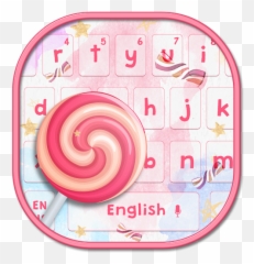 Honeyed Lollipop Keyboard Theme - Stick Candy Emoji,Lollipop Emoji Keyboard