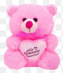 Pink Teddy Bear Png Clipart - Teddy Bear Emoji,Bear Emoji Clipart