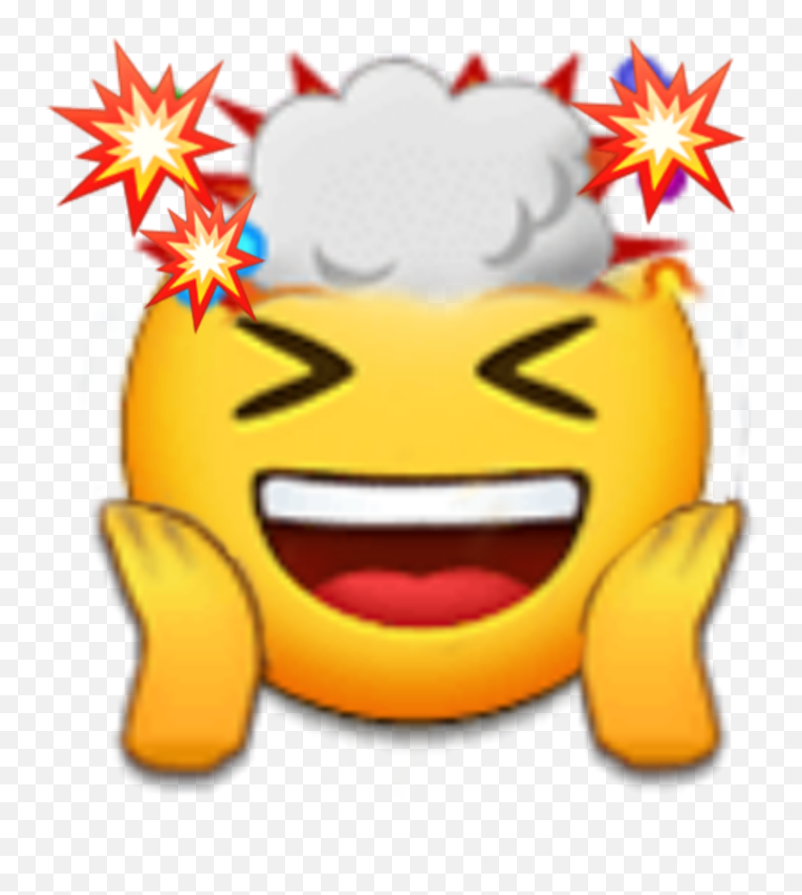 Emoji Ahahahahhahahahaha Boom Sticker - Happy,Boom Emoji