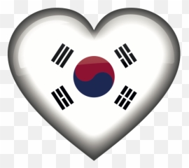 Korea Flag With Heart Meaning - The Military Museums Emoji,Transparent Kpop Emoji