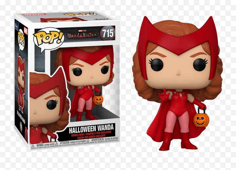 Toys U0026 Games Wanda Halloween Pop 715 Pop Tv Wanda Vision - Funko Pop Wandavision Halloween Emoji,Funko Marvel Emojis