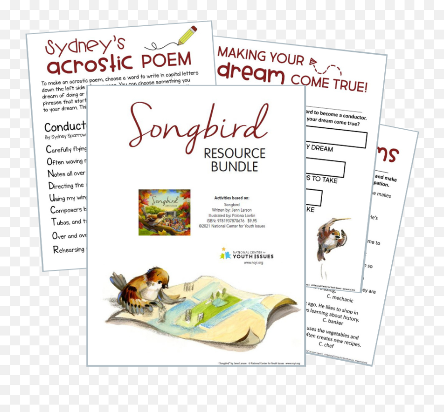 Songbird - Ncyi National Center For Youth Issues Language Emoji,Emotion Inferences Worksheet