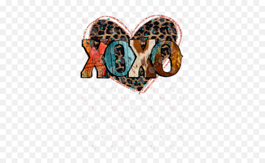 Sublimation Prints - Valentines Day Background Western Emoji,Merry Christmas!!! Xoxo Heart Emoticon