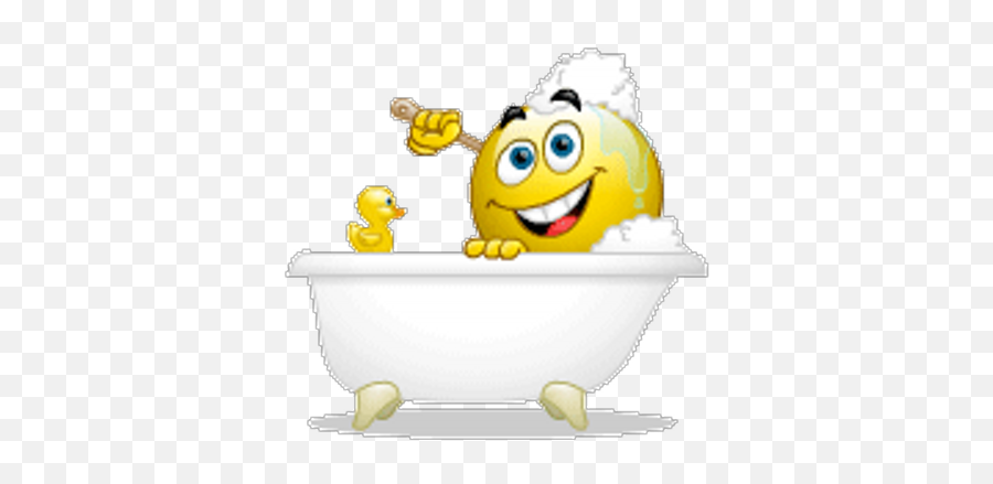 Mongool - Happy Emoji,Emoticon In Bathtub