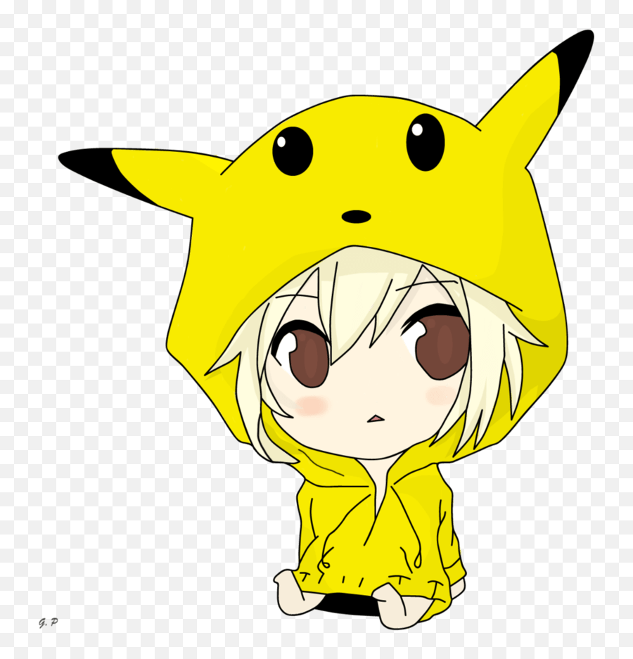 Chibi Pikachu Wallpapers - Top Free Chibi Pikachu Anime Girl Chibi Pikachu Emoji,Animated Pikachu Emoji