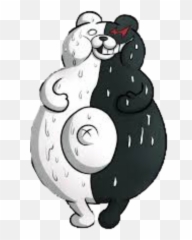 Danganronpa Monokuma Sticker - Monokuma Sprites Emoji,Chef's Kiss Emoji