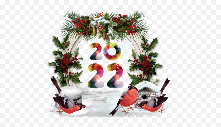 New Year Christmas Day New Year Icon Emoji,Mistletoe Emoticon Icon