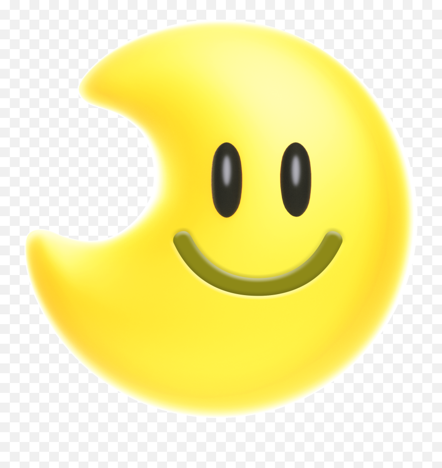 3 - 3 Up Moon Mario Emoji,Moon Face Emoji