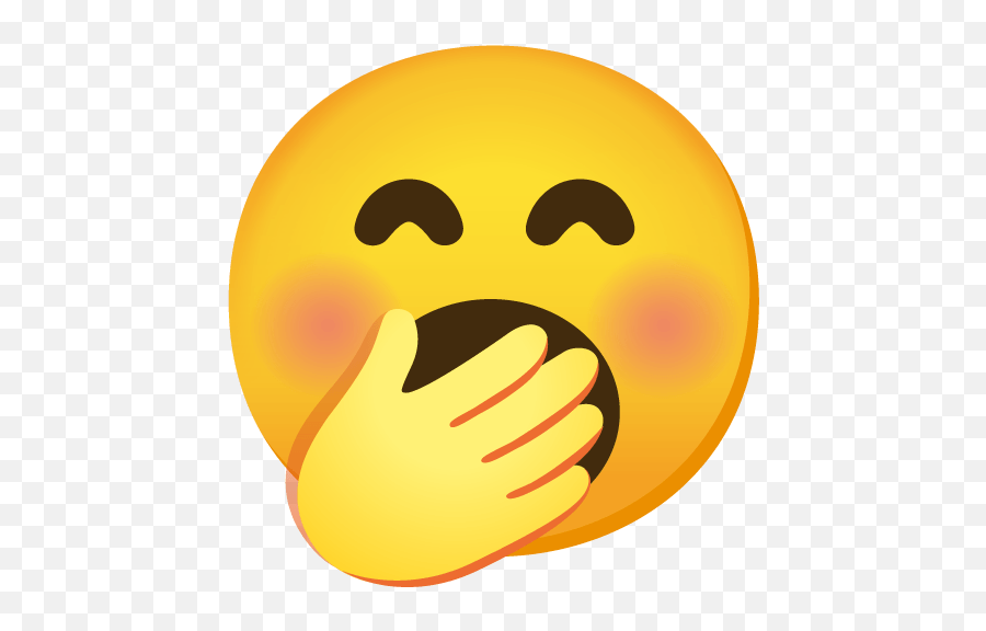 Emoji Mashup Bot On Twitter Yawning Hand - Over Happy,Emoji Differences