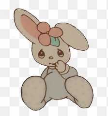 Aesthetic Tumblr Niche Cute Ddlg Bunny Rabbbit - Transparent Aesthetic Niche Png Emoji,Emojis Tumblr Quotes Cute