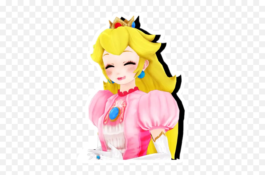 Princess Peach Stickers For Whatsapp - Fictional Character Emoji,Peincess Emoji Android