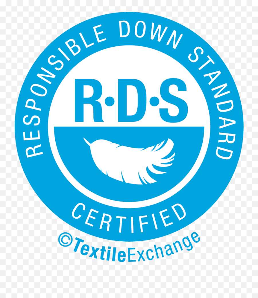 Responsible Down Rds Textile Exchange - Responsible Down Standard Logo Emoji,Table Throw Emoticon