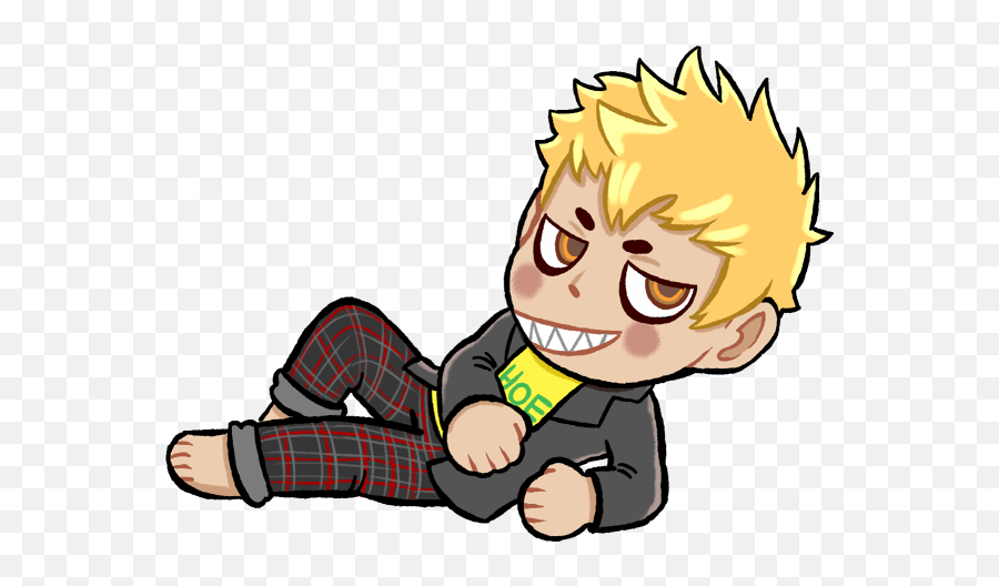 Silly P5 Junk Emoji,Ryuji Emotions