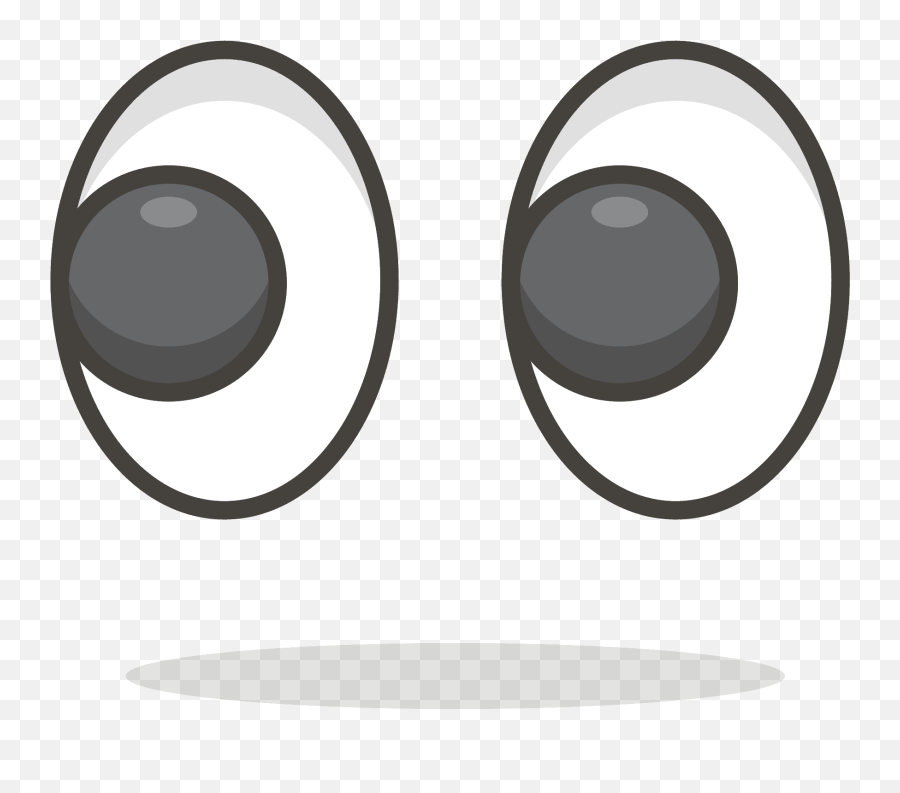 Eyes Emoji Clipart - Dot,Eyes Emoji Png