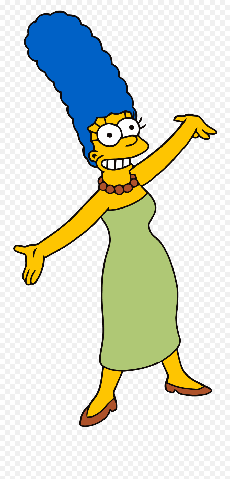 Happy Clipart Transparent Happy Transparent Transparent - Marge Simpson Transparent Emoji,The Simpsons Emoji