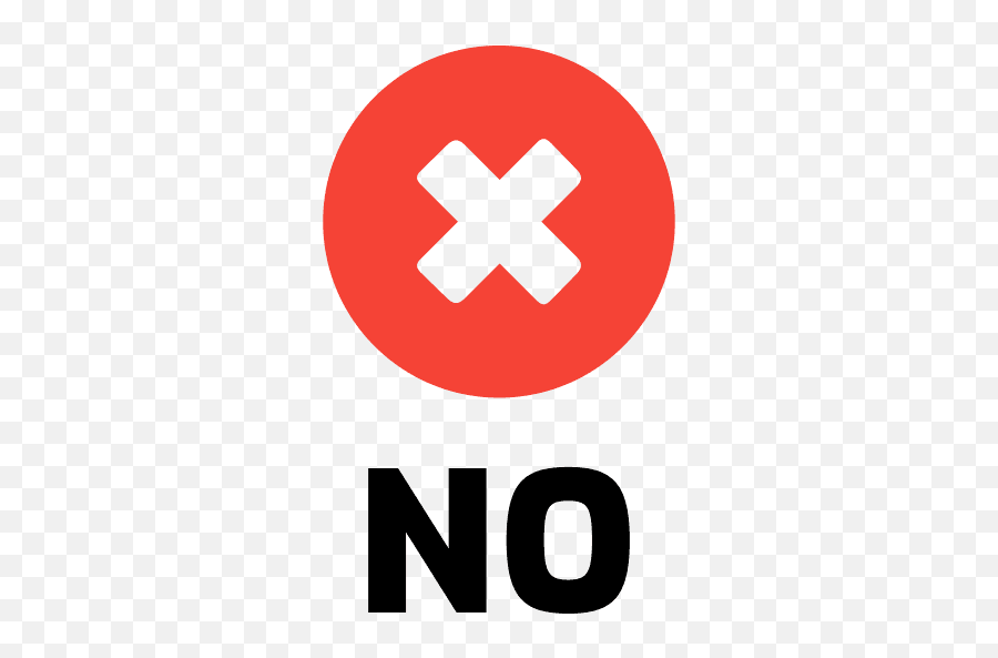 No Cross Icon Png And Svg Vector Free Download Emoji,Cross Emoticon For Instagram