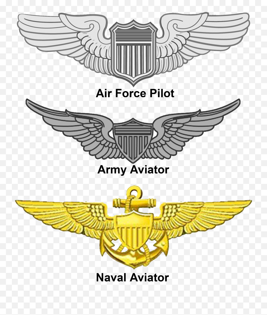 United States Aviator Badge - Wikipedia Air Force Wings Emoji,Us Navy Emoji