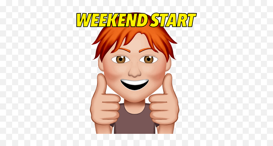 Happy Weekend Stickers By Prem Singh Emoji,Gif Sign Language Emoticon Animated