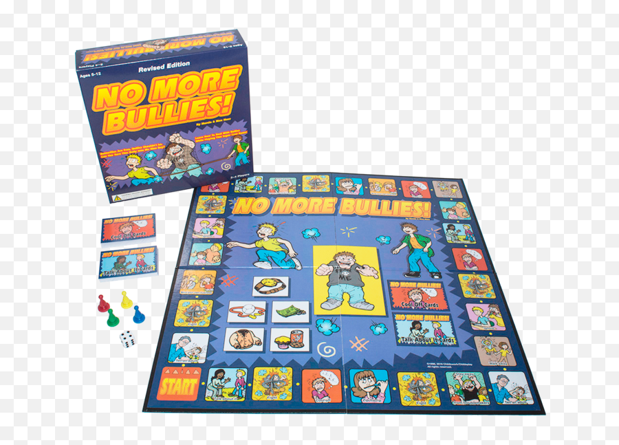 No More Bullies Board Game Childswork - Bullying Board Game Emoji,Emotions Board Game