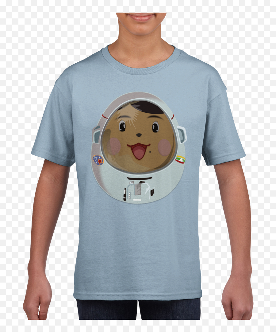 Pyit Taing Htaung Astronaut - Kids Unisex Tshirt Emoji,Emoji Caballero