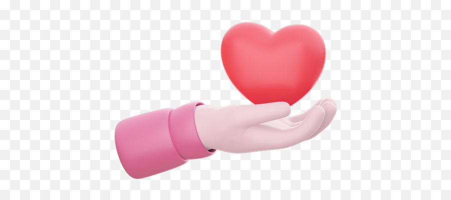 Heart 3d Illustrations Designs Images Vectors Hd Graphics Emoji,Heart Finger Emoji