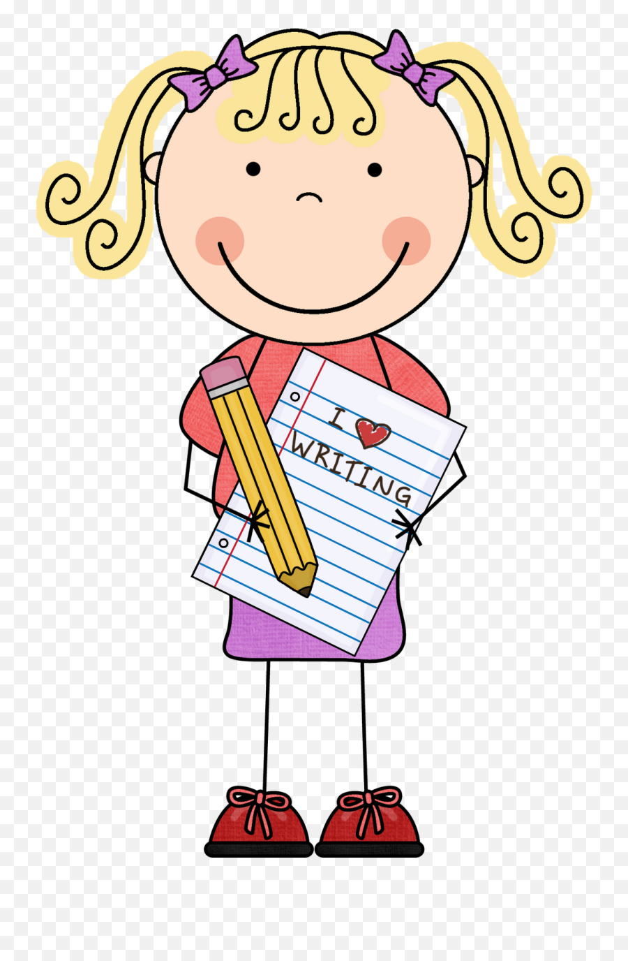 Student Writing Clipart - Clipartix Wow Words Anchor Chart Emoji,Sock Monkey Emoji