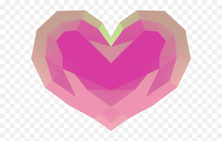 Gif Heart Prism 3d Ellogifs From Leonmueer On Ello Moving - Discord Heart Emoji Gif,Eyeroll Emoji