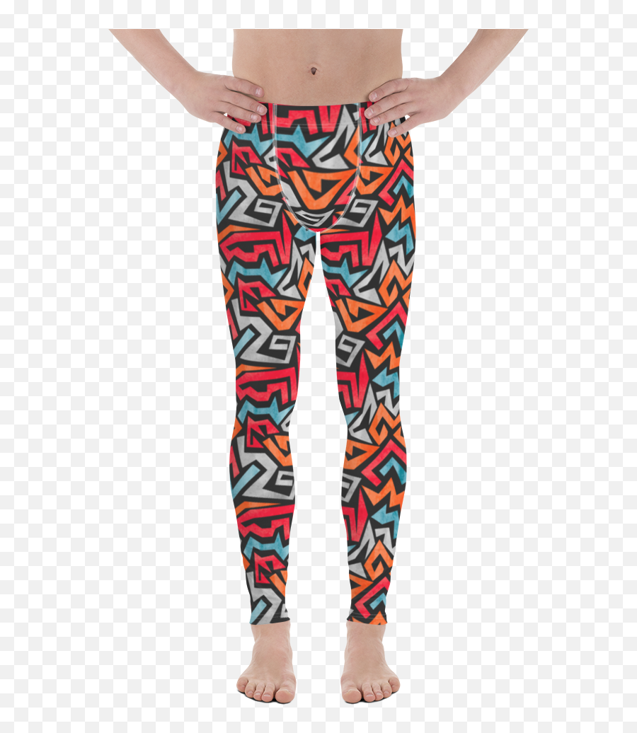 Bottoms - Swish Embassy Red Black And White Striped Leggings Emoji,Emoji Onesie Pajamas For Adults