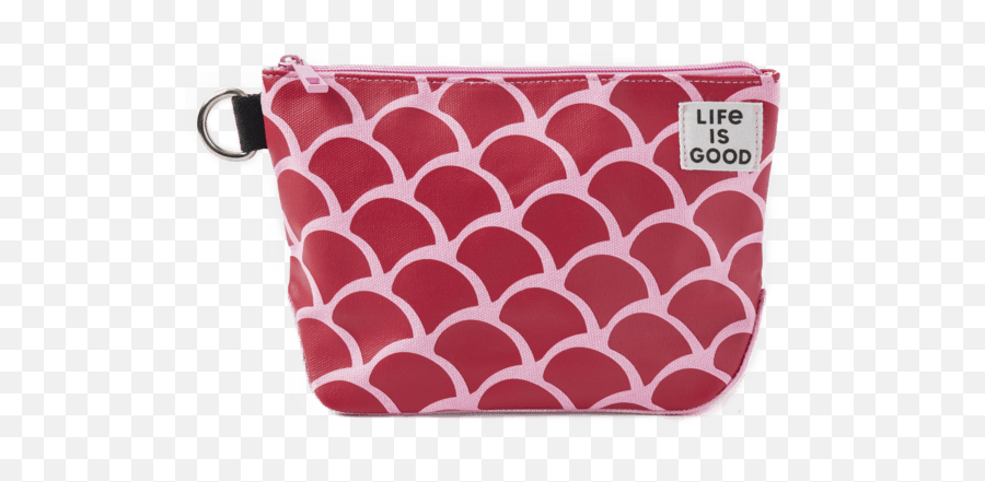 Accessories Scale Pattern Wayfarer Pouch Life Is Good - Pouch Emoji,Justice Emoji Purse