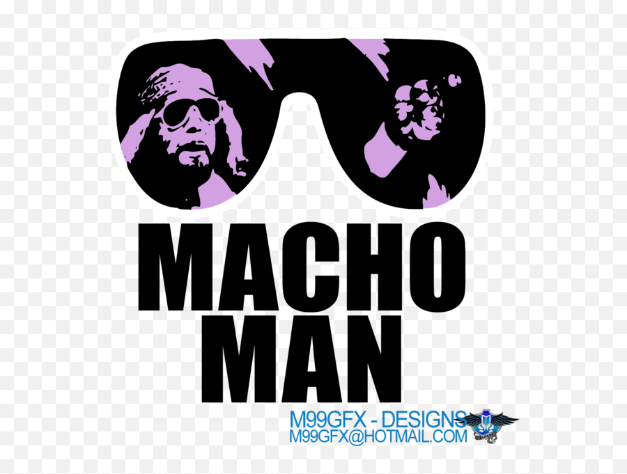 Macho Man Randy Savage 80s T Shirt Logo Psd Official Psds - Macho Man T Shirt Emoji,Savage Emoji