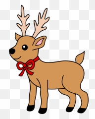 Clip Art - Christmas Reindeer Clipart Emoji,Dead Deer Emoji