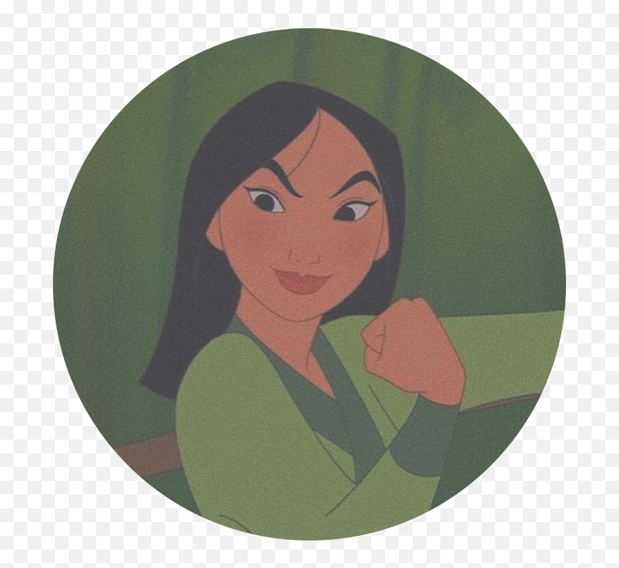 Mulan Disney Princess Icon Pfp China - Meme Pfp Disney Prinses Emoji,Disney Emoji Mulan