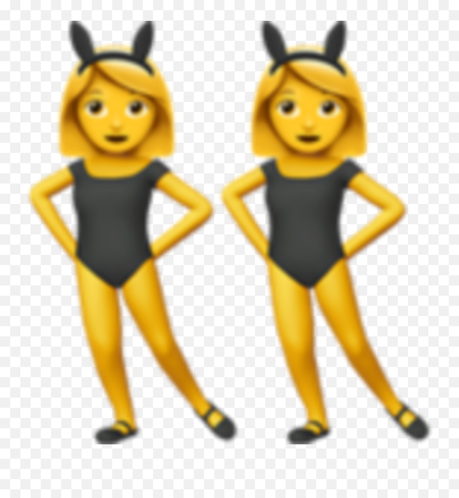 Dancer Clipart Emoji - Two Girls Dancing Emoji,Dance Emoji