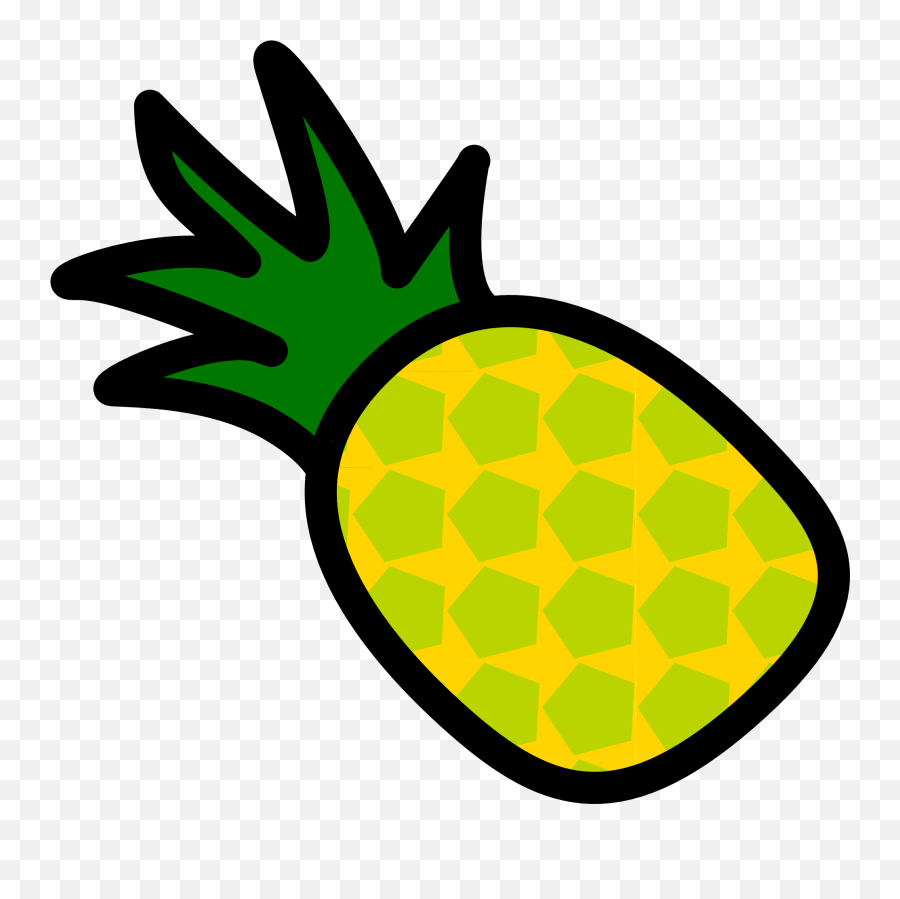 Free Pineapple Clipart 1 Page Of Public Domain Clip Art Emoji,Pineapple Emoji