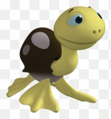 Bananas In Pyjamas Tolstoy The Tortoise Transparent Png - Bananas In Pajamas Tortoise Emoji,Turtle Emoticon For Facebook