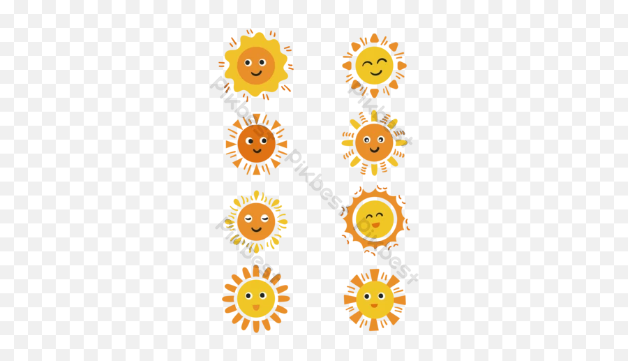 Cute Sun Templates Free Psd U0026 Png Vector Download - Pikbest Happy Emoji,Ice Cream Sun Emoji