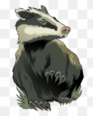 Badger Clipart Transparent Badger - Badger Png Emoji,Honey Badger Emoji