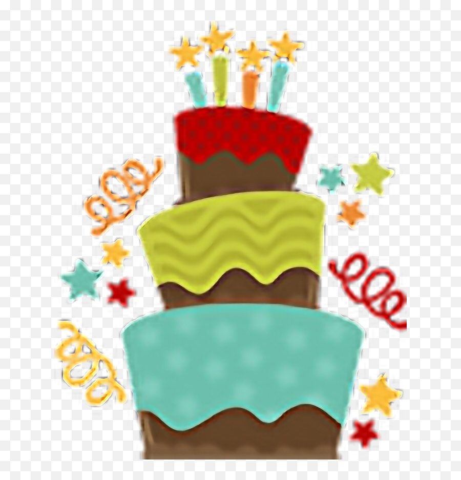 Cake Birthday Happybirthday Freebie Png - Birthday Clipart Birthday Cake Clipart Emoji,Emojis Birhtday Clipart