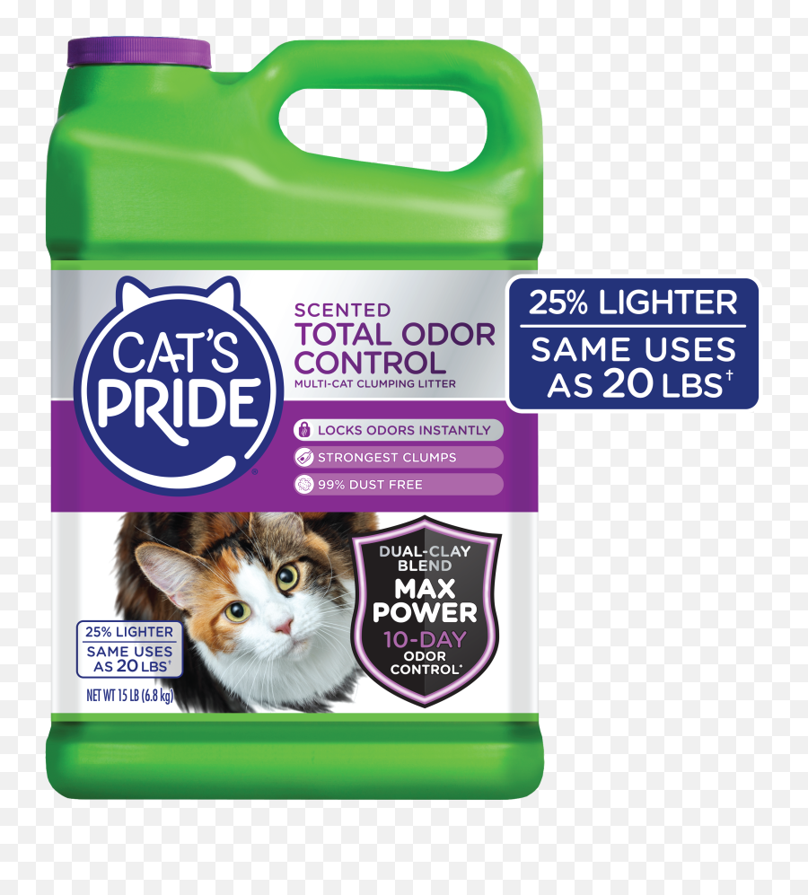 Cats Pride Scented Total Odor Control - Pride Litter Emoji,Cat Definitely Show Emotion