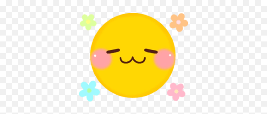 Download Free Png Collection Of Free Transparent Emojis - Aesthetic Emoji Transparent Background,Kawaii Flower Emoji