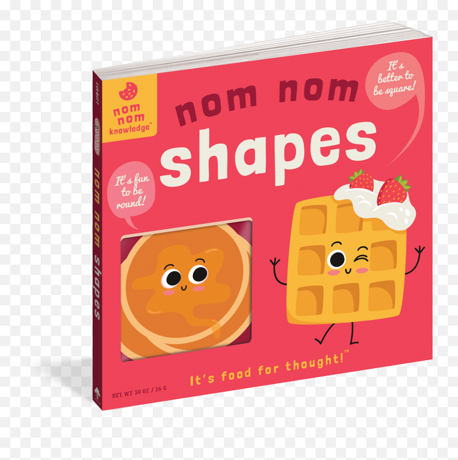 Nom Nom Shapes - Snack Emoji,Have A Waffle Emoticon