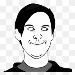 Sticker Maker - Troll Face 2 Spiderman Meme Face Png Emoji,Troll Face Emoji