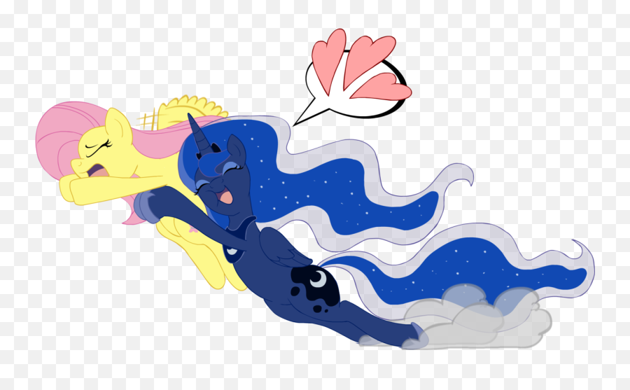 133711 - Artistmrponiator Female Fluttershy Hape Heart Mlp Fluttershy And Princess Luna Emoji,